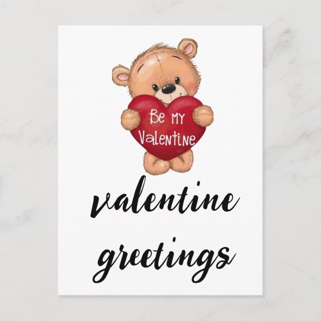 perfect gift for valentine's day postcard (Front)