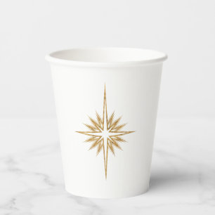 PERFECT GIFT FROM ABOVE Christmas Star Scripture Paper Cups