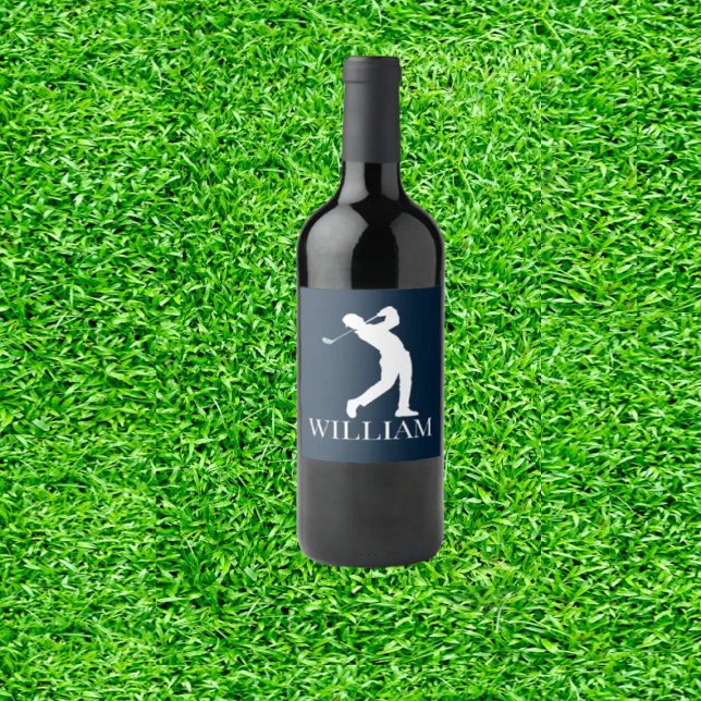Perfect Golf Gifts  Wine Label (Tee-rific Treasures for Dad’s Best Swing!)