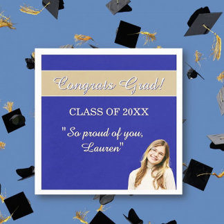 Perfect Graduation Congrats  Napkin