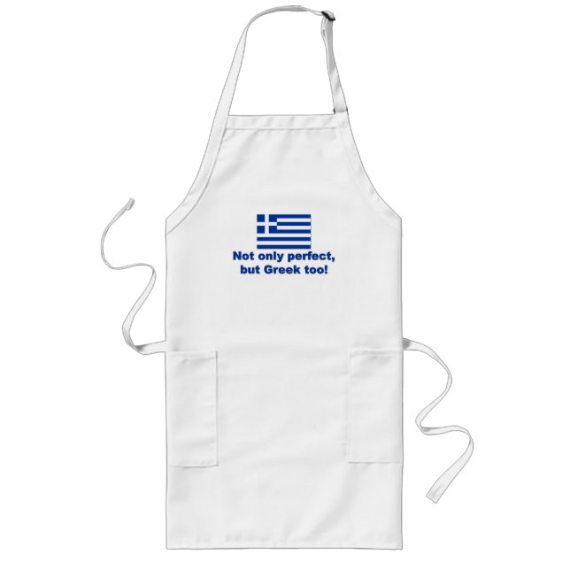 Perfect Greek Long Apron (Front)