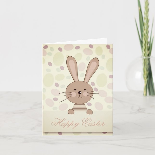 Perfect Happy Easter,  Bunny Announcement (Front)