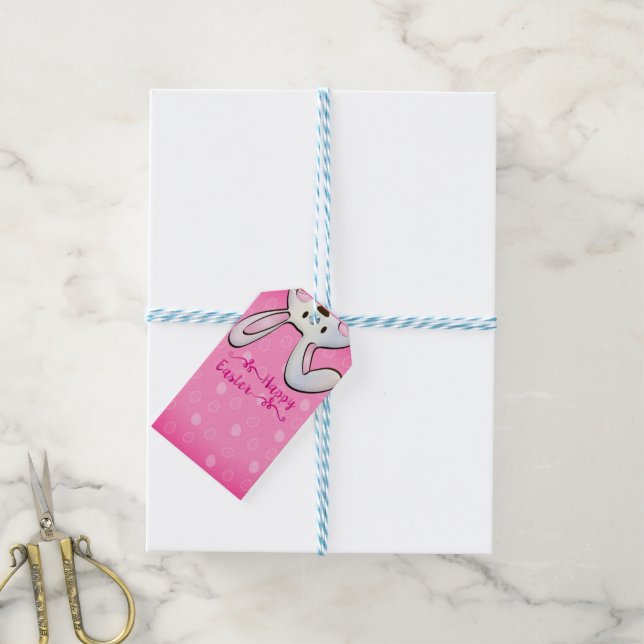 Perfect Happy Easter, Bunny    Gift Tags (With Twine)