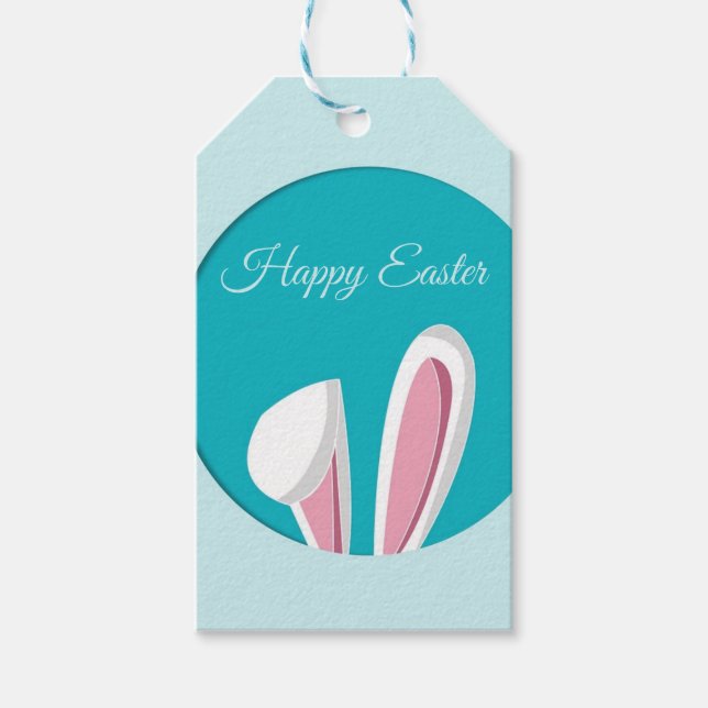 Perfect Happy Easter, Bunny   Gift Tags (Front)