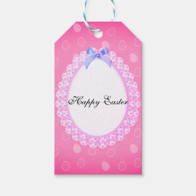 Perfect Happy Easter, Eggs Gift Tags (Front)