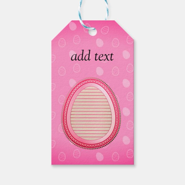 Perfect Happy Easter, Eggs   Gift Tags (Front)