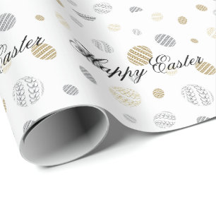 Perfect Happy Easter, Eggs  Wrapping Paper