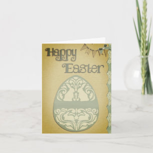 Perfect Happy Easter Vintage Announcement