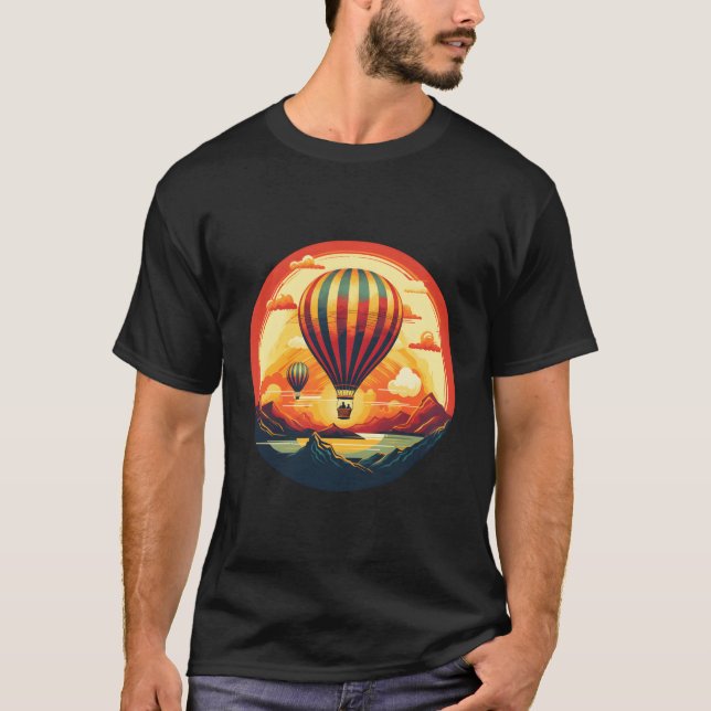 Perfect Hot Air Balloons Adventures For Summery Da T-Shirt (Front)