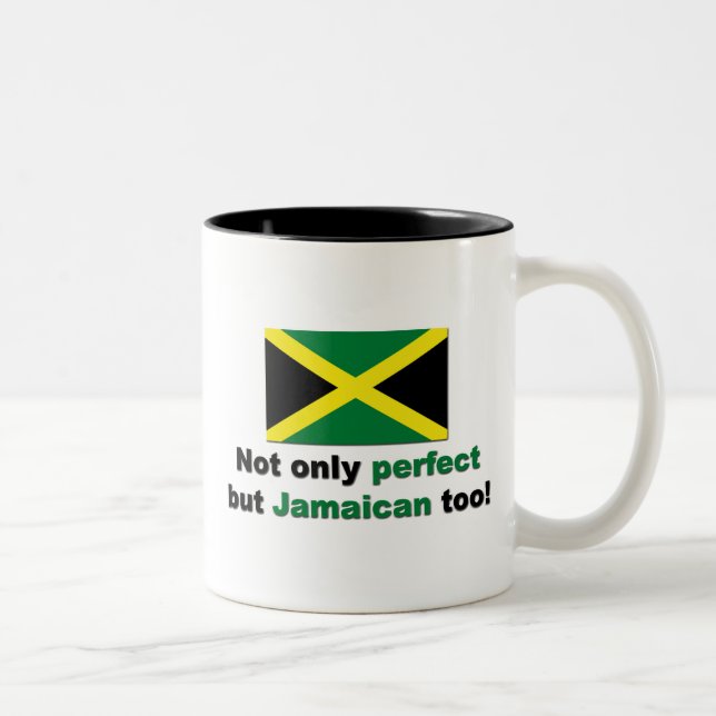 Perfect Jamaican Two-Tone Coffee Mug (Right)