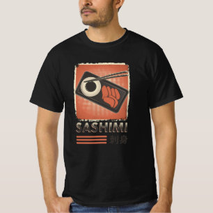 Perfect Japanese Sashimi Food   Vintage Style T-Shirt