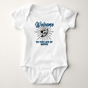 Perfect Lifeguard - Welcome To The Life Of Water Baby Bodysuit