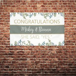 Perfect Look! Custom engagement Banner