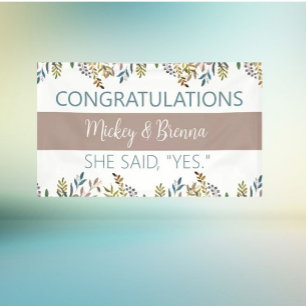 Perfect Look! Custom engagement Banner