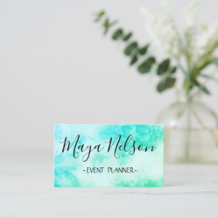 Perfect, Luxury White Green Business Card