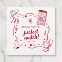 Perfect Match Coquette Bridal Shower Personalized
