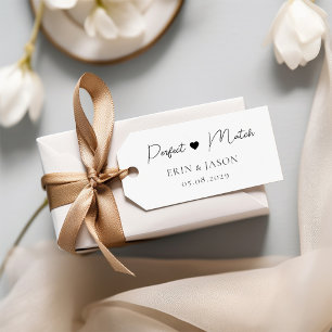 Perfect Match! Elegant, Simpel, Handwriting, Heart Rubber Stamp