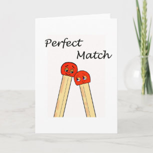 Perfect Match Holiday Card