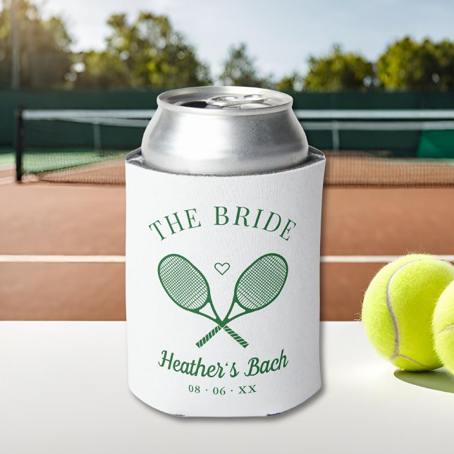 Perfect Match Last Swing Tennis Bachelorette Can Cooler (Creator Uploaded)