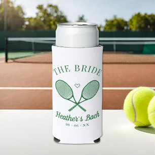 Perfect Match Last Swing Tennis Bachelorette Seltzer Can Cooler