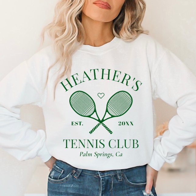 Perfect Match Last Swing Tennis Club Bachelorette Sweatshirt (Creator Uploaded)