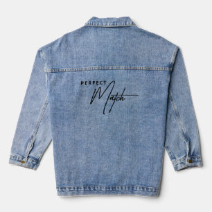 Perfect Match - Trendy & Effortless Style Denim Jacket