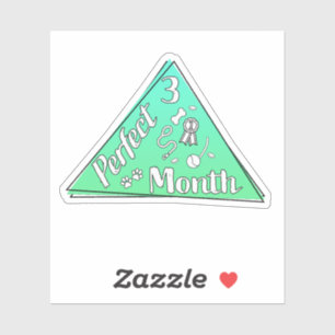 Perfect Month Sticker - March