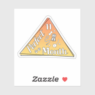 Perfect Month Sticker - November