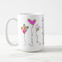 Perfect mug to personalise for anyone