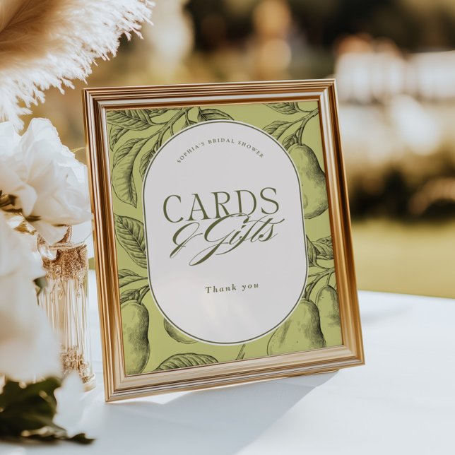 Perfect Pair Bridal Shower Cards Gifts Poster (Creator Uploaded)