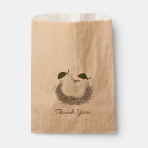 Perfect Pair Twin Party Favour paper bag