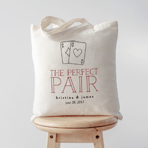 Perfect Pair Wedding Tote Bag