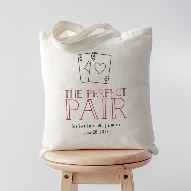 Perfect Pair Wedding Tote Bag (Creator Uploaded)