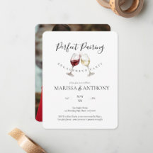 Perfect Pairing Wine Glass Theme Engagement Party