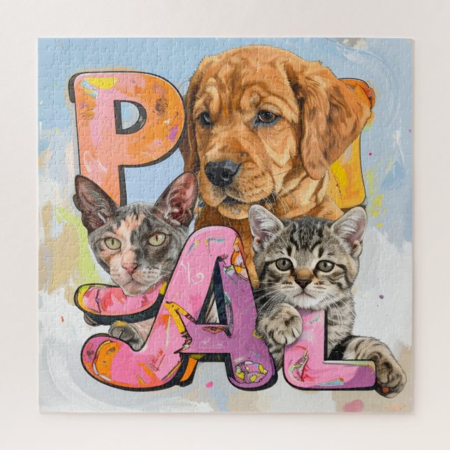 Perfect Pals for your Toddler and Beyond Jigsaw Puzzle (Vertical)