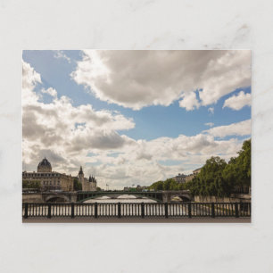 Perfect Paris Skies Photo Postcard