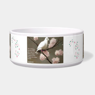 "Perfect Peace Dove" Isaiah 26:3 Ceramic Planter,