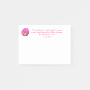 Perfect Peace Post it Notes