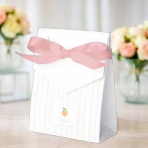Perfect Peach Bridal Shower Favour Box