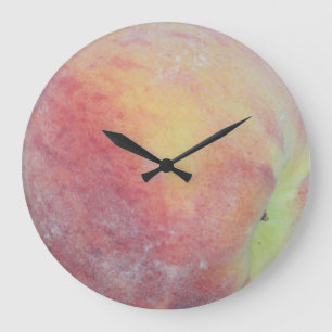 Perfect Peach Large Clock
