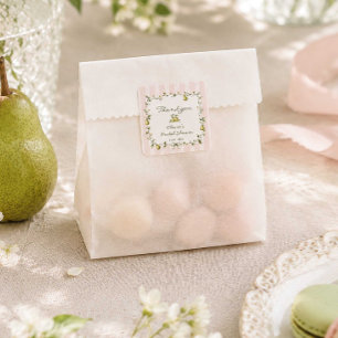 Perfect Pear Bridal Shower Favor Sticker