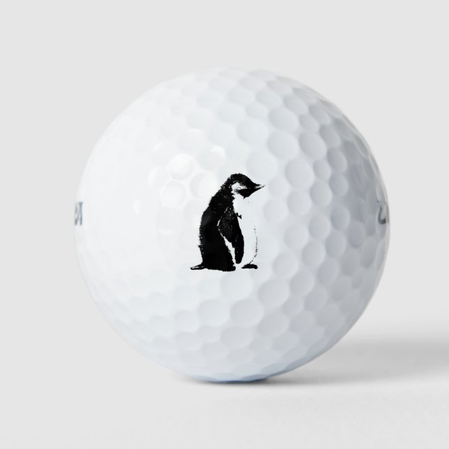 Perfect Penguin Golf Balls (Front)