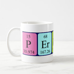 Perfect periodic table name mug
