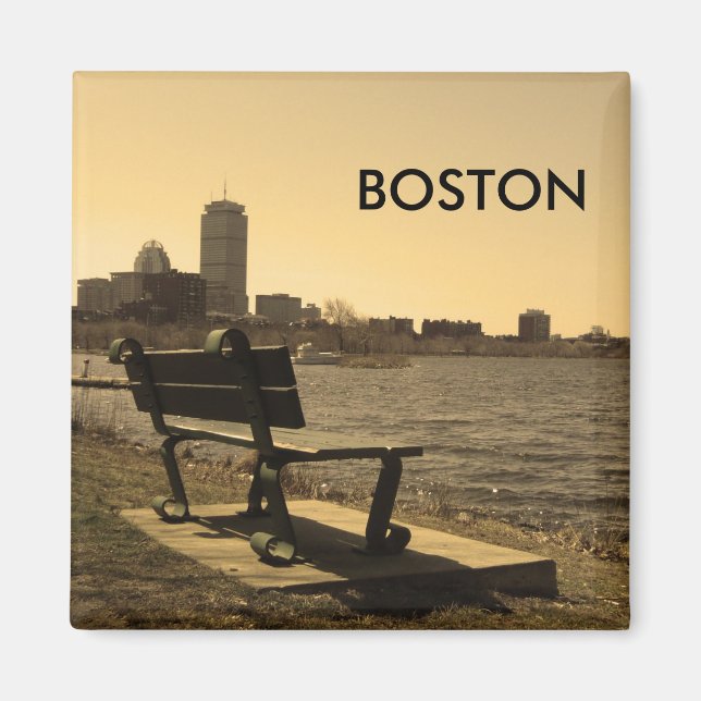 Perfect place to view the Charles Magnet (Front)