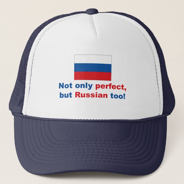 Perfect Russian Trucker Hat (Front)