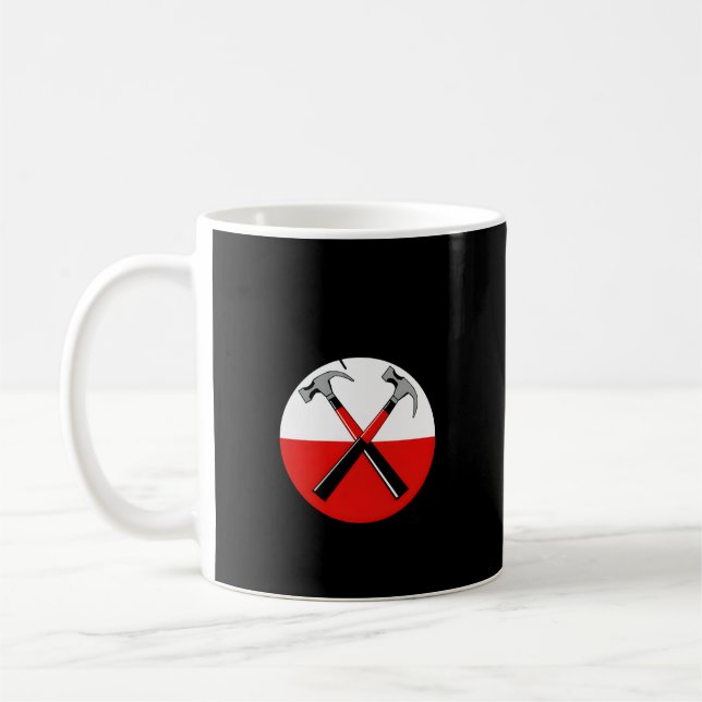 Perfect S Two Hammers Cross Each Other For Coffee Mug (Left)