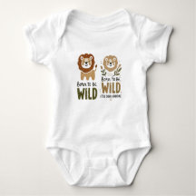Perfect Safari-Themed Bodysuit for Your Little Exp