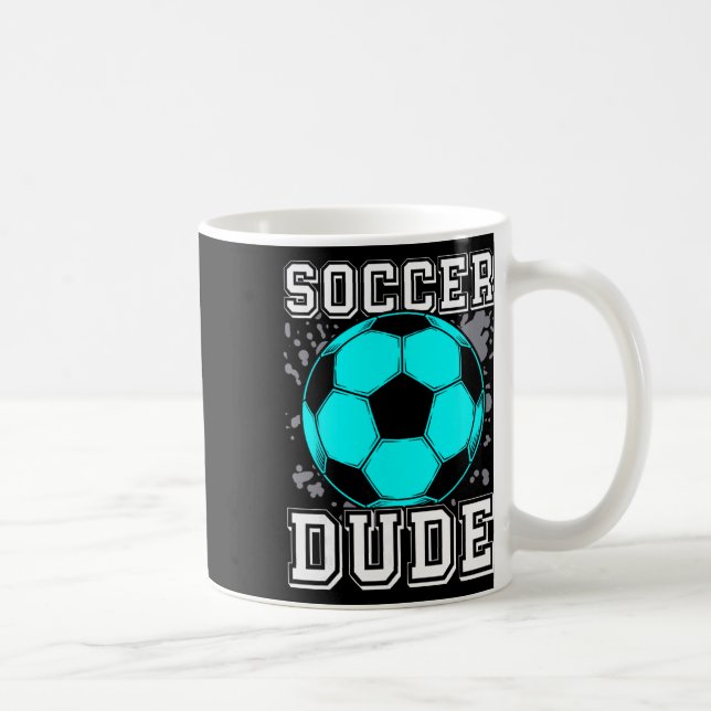 Perfect Soccer Dude Merchandise  Coffee Mug (Right)