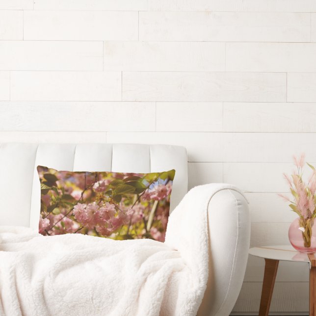 Perfect Spring pillow - pink cherry blossoms (Couch)