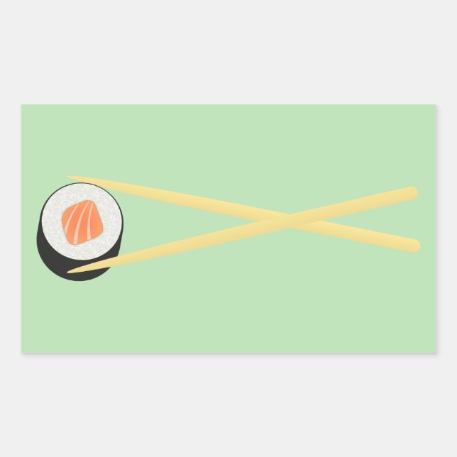 Perfect Sushi I Rectangular Sticker (Front)